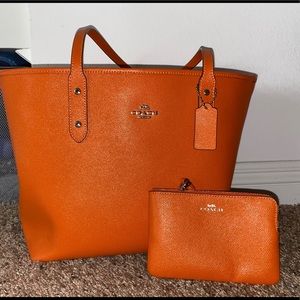 Coach Tote and Pouch